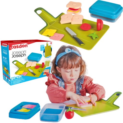 КУХОННЫЙ НАБОР АКСЕССУАРЫ LANCH РАЗДЕЛОЧНАЯ ДОСКА С липучкой CHOP2POT CASDON