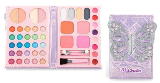 MARTINELIA ДЕТСКАЯ ПАЛИТРА ДЛЯ МАКИЯЖА BUTTERFLY GLITTER 12247