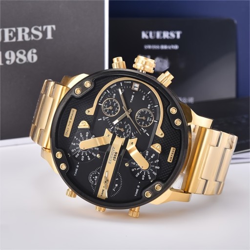 KUERST Teen Watch Мужские часы из нержавеющей стали Модные