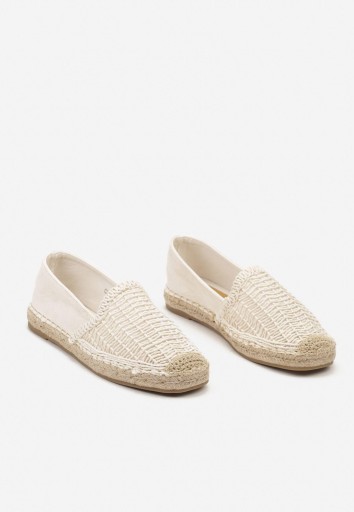 Renee Beżowe Espadryle damskie 39