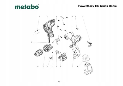 Редуктор METABO PowerMaxx для шуруповертов