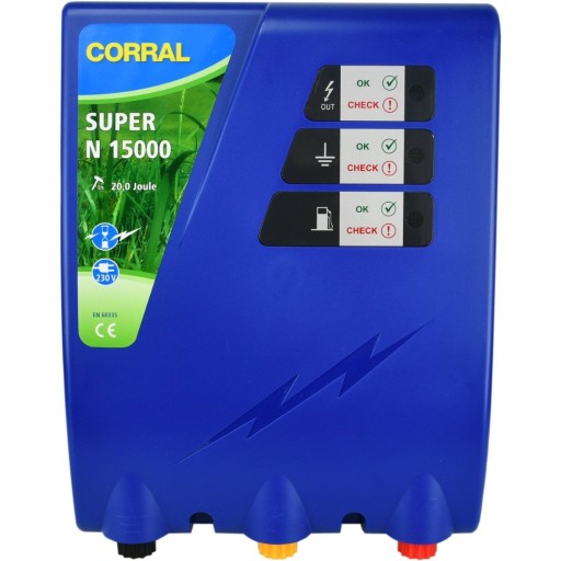 Pastuch Elektryzator Corral N15000 20J sieciowy
