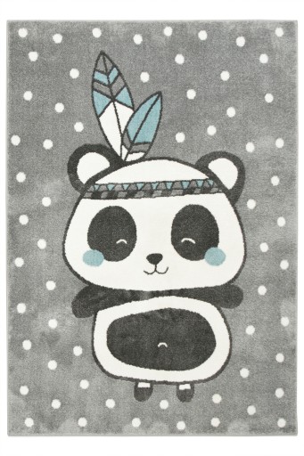 160x230 см КОВЕР PANDA INDIAN ДЛЯ ДЕТСКОЙ КОМНАТЫ