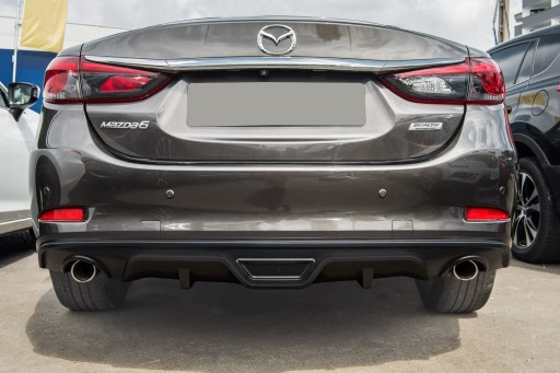 ДИФФУЗОР ЗАДНЕГО БАМПЕРА MAZDA 6 III GJ 2014-2018 СЕДАН