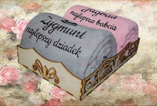 ПОЛОТЕНЦА 100х50 С ВЫШИВКОЙ С ИМЕНАМИ БАБУШКА ДЕДУШКА