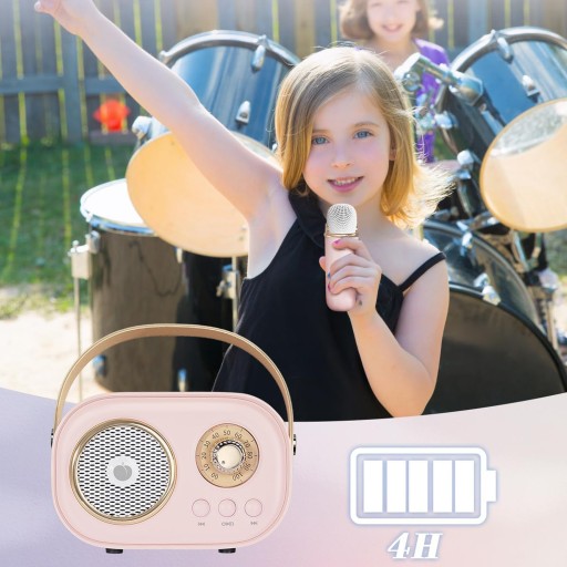 БЕСПРОВОДНОЙ МИКРОФОН ДЛЯ КАРАОКЕ, ДИНАМИК BLUETOOTH, НАБОР 2 МИКРОФОНА