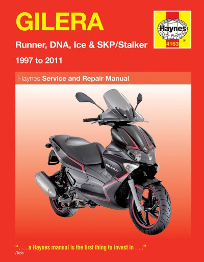 GILERA RUNNER VXR200 (03-07) INSTRUKCJA SKUTERA