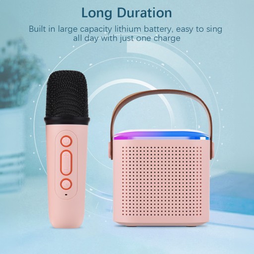 Mini Karaoke Machine Portable Microphone Sound