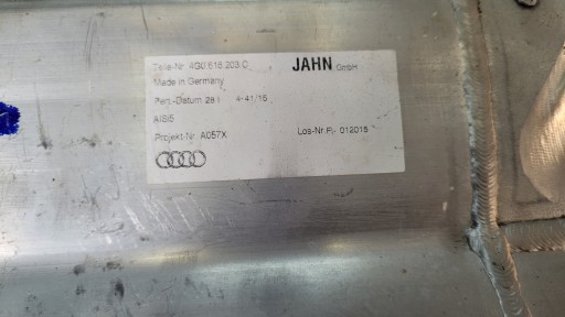 AUDI A6 C7 A7 БАЧОК ДАВЛЕНИЯ ВОЗДУХА 4G0616203C