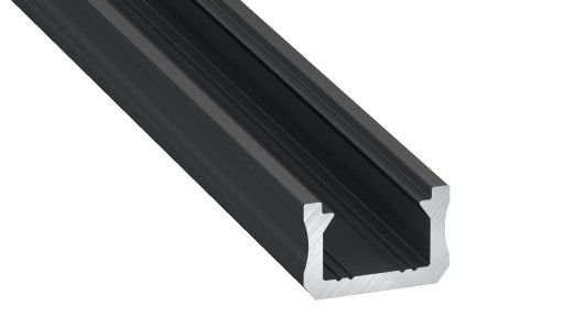 PROFIL DO TAŚMY LED WĄSKI 12mm X 3m BIAŁY + KLOSZ