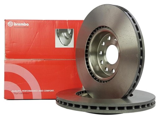 BREMBO ПЕРЕДНИЕ ТОРМОЗНЫЕ ДИСКИ 09.9772.11
