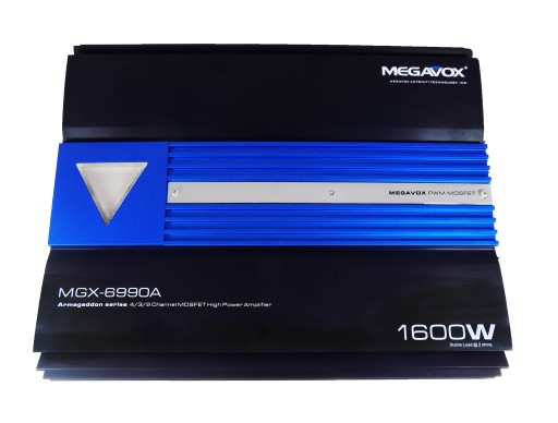 МОЩНЫЙ АВТОМОБИЛЬНЫЙ УСИЛИТЕЛЬ MEGAVOX 1600 ВАТТ