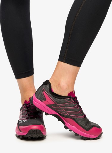 Buty trailowe damskie Inov-8 X-Talon Ultra 260 V2 - black/sangria 38