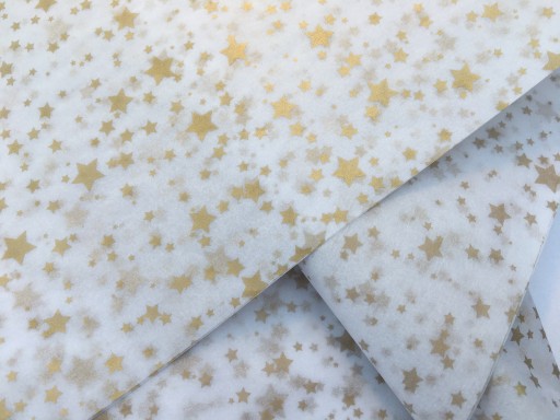 white-gold star półpergamin 100 arkuszy 18g