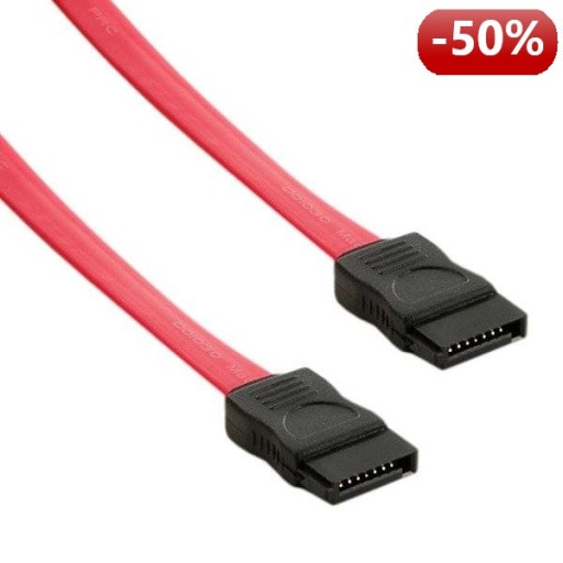 4World Кабель для жестких дисков|SATA 3|7-контактный SATA (розетка)|7-контактный SATA (розетка)|600 мм