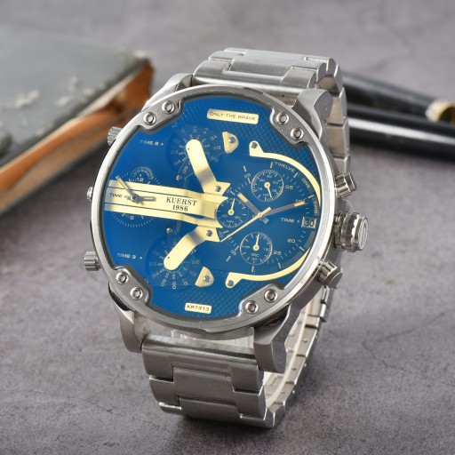 KUERST Teen Watch Мужские часы из нержавеющей стали Модные