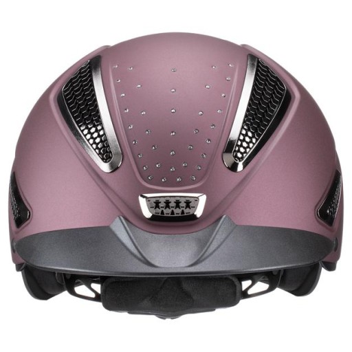 Шлем для верховой езды UVEX Perfexxion II Grace баклажановый S-M