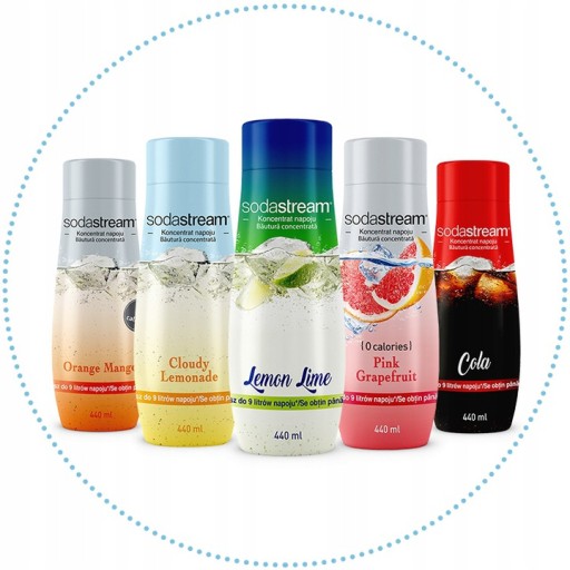 Zestaw Sodastream Saturator Terra + 2 Butelki Fuse