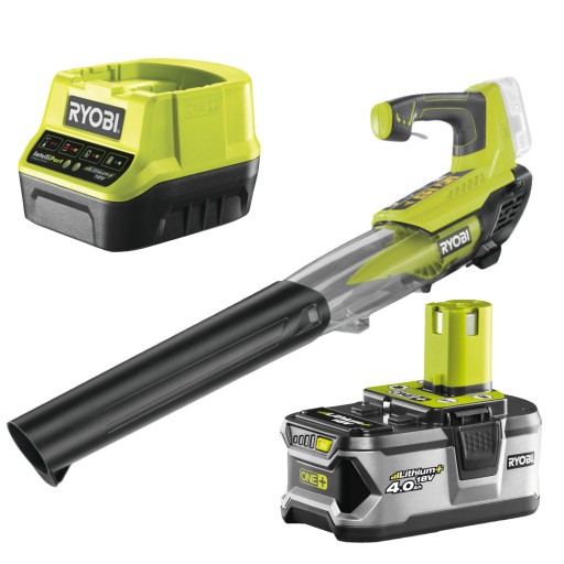 RYOBI АККУМУЛЯТОРНЫЙ ВОЗДУХОДУВАТЕЛЬ 18В OBL18JB + 4Ач
