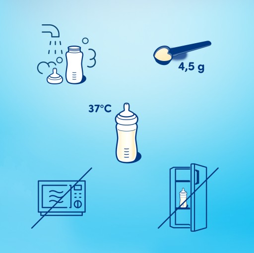 HUMANA 2 HMO ПОСЛЕДУЮЩЕЕ МОЛОКО ПОСЛЕ 6 МЕСЯЦЕВ 750 Г x3 + 2x МОЛОЧНЫЙ ДЕСЕРТ