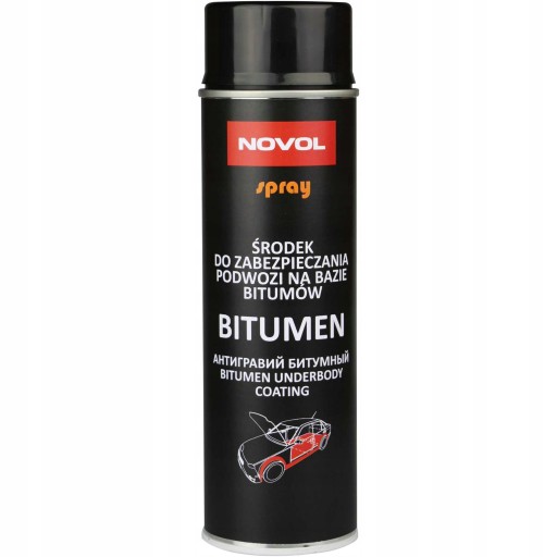 NOVOL Bitumen Środek do Konserwacji Podwozia Spray