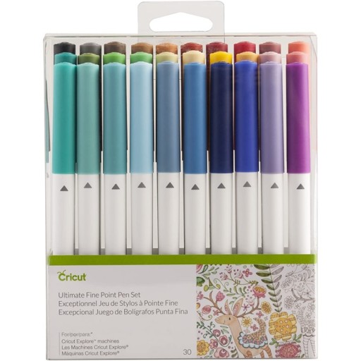 Набор ручек Cricut Ultimate Fine Point 0,4, 30 цветов
