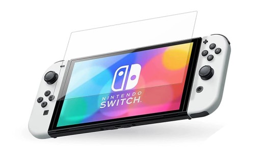 ЗАКАЛЕННОЕ ЗАЩИТНОЕ СТЕКЛО NINTENDO SWITCH OLED 2 шт.