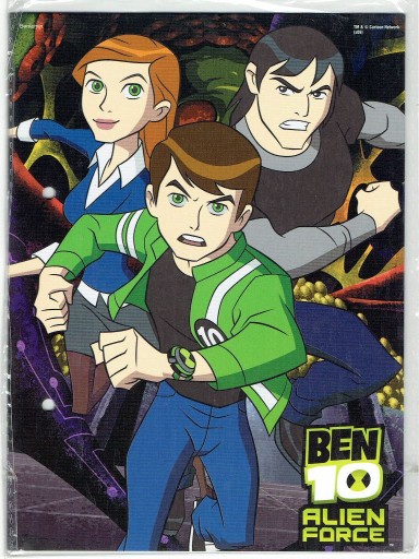 Вкладыш в папку А5 Ben 10 Notes, узор 4
