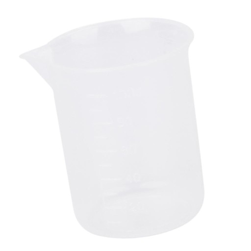 50ml ml przezroczysta stopniowana zlewka kubek miarowy Kitchen Lab Tool 100ml