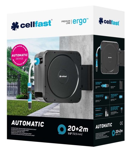 АВТОМАТИЧЕСКИЙ РЕПЛЕР ДЛЯ САДОВЫХ ШЛАНГОВ ERGO CELLFAST