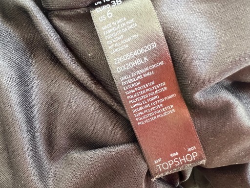 Letni plisowany kombinezon Topshop 38 /1483n
