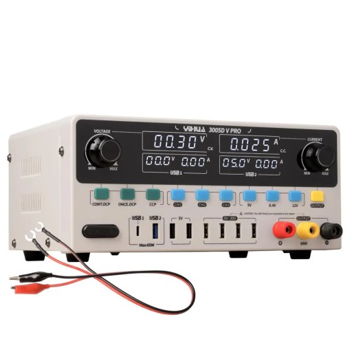 Zasilacz laboratoryjny Yihua 3005D-V PRO 0-30V 0-5A 330W programowalny USB