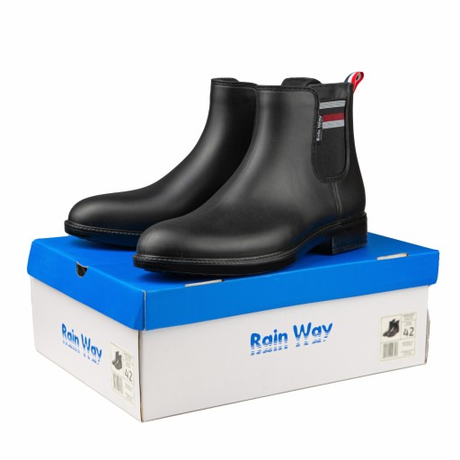 Мужские ботинки челси Rain Way, черные, 44