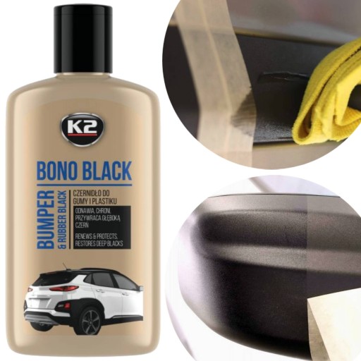 K2 CZARNIDŁO DO ZDERZAKÓW BONO BLACK 250ML