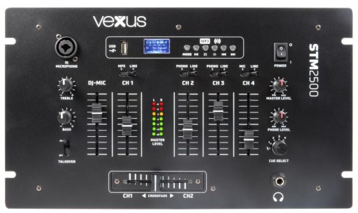 Vexus STM2500 5-Ch USB/MP3/BT (P)
