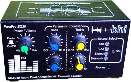 BHI ParaPro EQ-20 DSP аудиоусилитель + эквалайзер