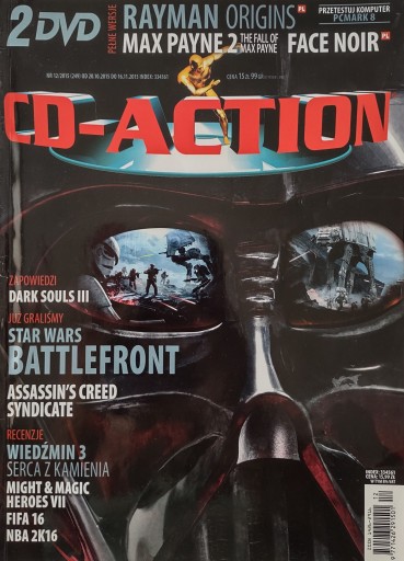 DVD-диски CD-Action 12/2015