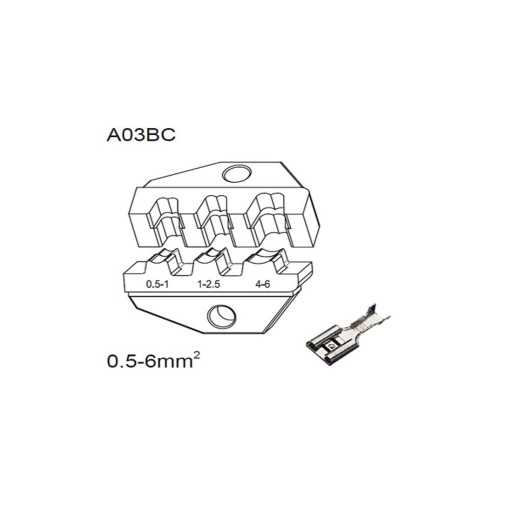 Сменный штамп для пресса TERMINAL CONNECTORS