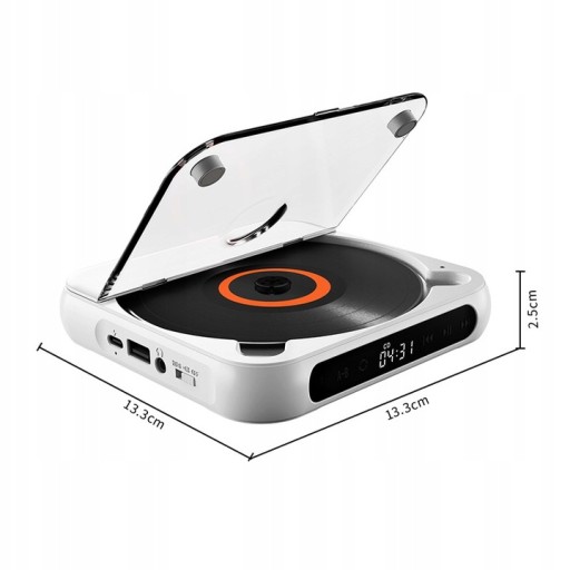 ПОРТАТИВНЫЙ MP3 CD-ПЛЕЕР Bluetooth USB