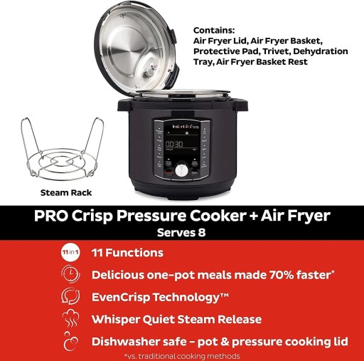 Мультиварка INSTANT POT Pro Crisp 8л