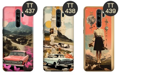 ЧЕХОЛ ДЛЯ XIAOMI REDMI Note 8 PRO С УЗОРАМИ КОЛЛАЖЕЙ ВИНТАЖНЫЙ ЧЕХОЛ В РЕТРО