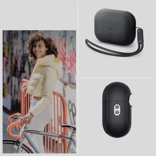 Чехол для AirPods Pro 2, корпус Spigen Silicone Fit