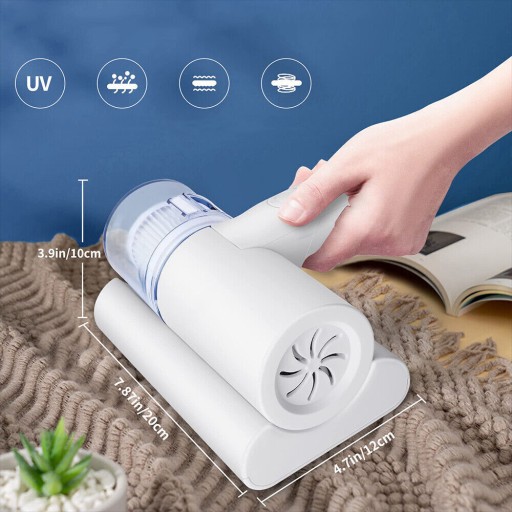 BEZPRZEWODOWY RĘCZNY ODKURZACZ DO MATERACY UV DO USUWANIA ROZTOCZY, 1200MAH