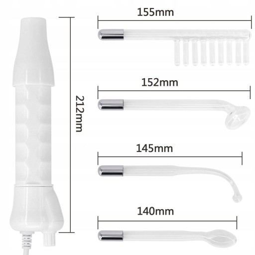DERMA WAND ДАРСОНВАЛЬ 4 ЭЛЕКТРОДА POWERFUL PRO
