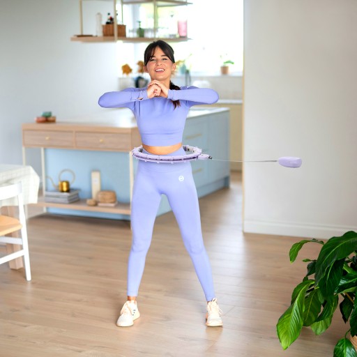 КОЛЕСО ДЛЯ ПОХУДЕНИЯ HULA HOP С Утяжеленными МАГНИТАМИ С ТОВАРАМИ ДЛЯ ТРЕНИРОВОК