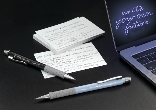 FABER-CASTELL Карандаш механический с ластиком для стилусов Apollo 0,5 мм ЧЕРНЫЙ