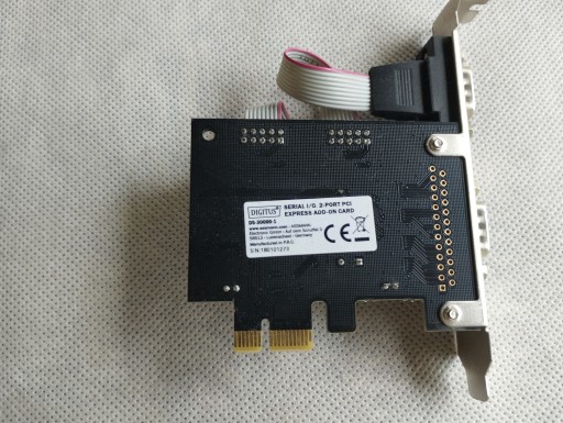Плата PCI DIGITUS DS-30000-1, 2 контроллера RS232