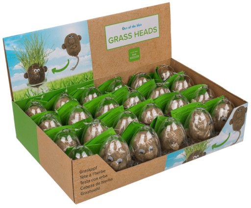 ГОЛОВА С ТРАВОЙ Голова мистера GRASS HEAD - трава