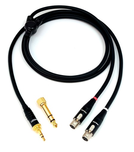 AUDEZE LCD Кабель MOGAMI ручной работы 3,5+6,3 мм