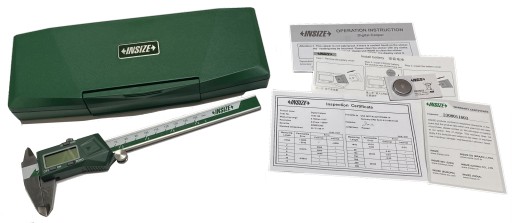 INSIZE 1108-150 Suwmiarka 150 mm elektroniczna na śrubę z rolką